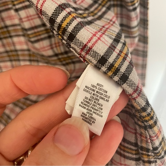 Bonobos Multicolor Plaid Slim Fit Button Down Shirt sz Medium - Picture 4 of 6